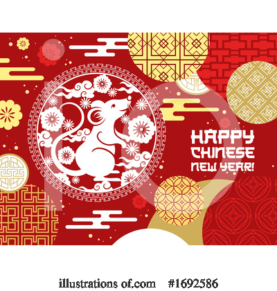 Royalty-Free (RF) Chinese New Year Clipart Illustration by Vector Tradition SM - Stock Sample #1692586