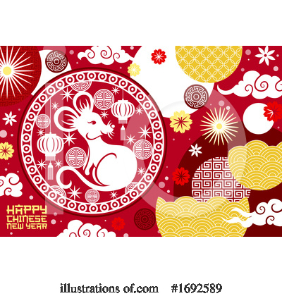 Royalty-Free (RF) Chinese New Year Clipart Illustration by Vector Tradition SM - Stock Sample #1692589