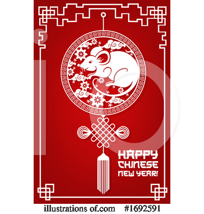 Royalty-Free (RF) Chinese New Year Clipart Illustration by Vector Tradition SM - Stock Sample #1692591