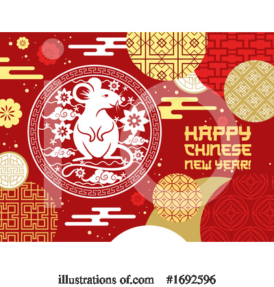 Royalty-Free (RF) Chinese New Year Clipart Illustration by Vector Tradition SM - Stock Sample #1692596