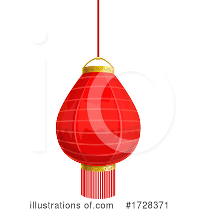 Chinese Lantern Clipart #1728371 by Vector Tradition SM