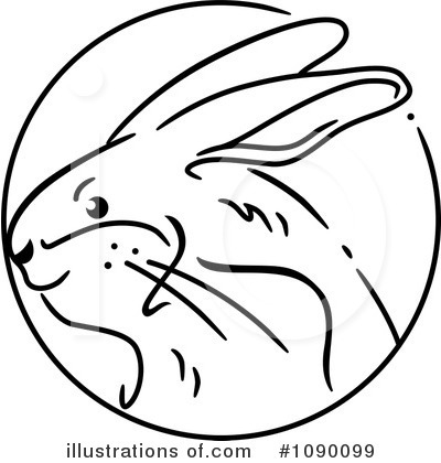 Rabbits Clipart #1090099 by BNP Design Studio