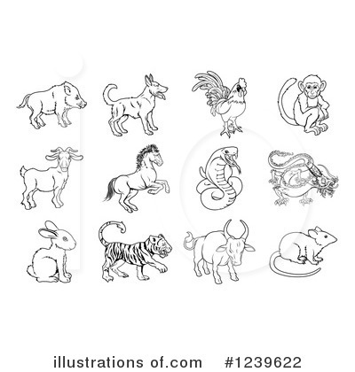 Year Clipart #1239622 by AtStockIllustration