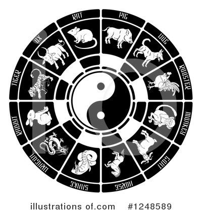 Chinese Zodiac Clipart #1248589 by AtStockIllustration