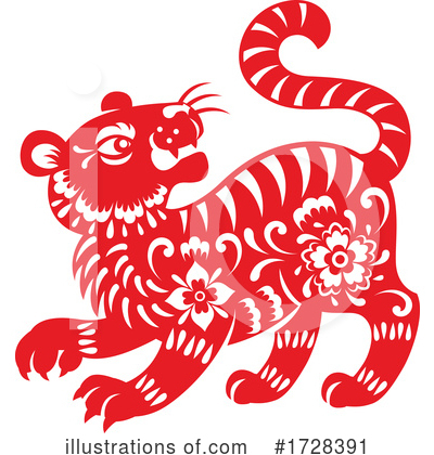 Royalty-Free (RF) Chinese Zodiac Clipart Illustration by Vector Tradition SM - Stock Sample #1728391