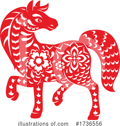 Royalty-Free (RF) Chinese Zodiac Clipart Illustration by Vector Tradition SM - Stock Sample #1736556