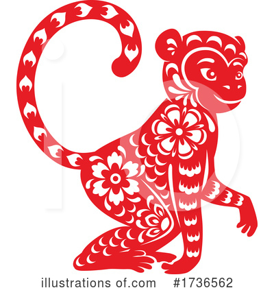 Royalty-Free (RF) Chinese Zodiac Clipart Illustration by Vector Tradition SM - Stock Sample #1736562