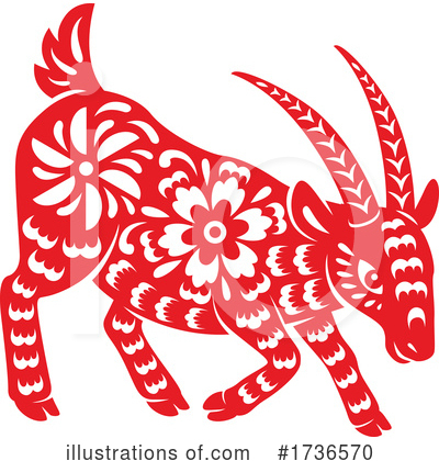 Royalty-Free (RF) Chinese Zodiac Clipart Illustration by Vector Tradition SM - Stock Sample #1736570