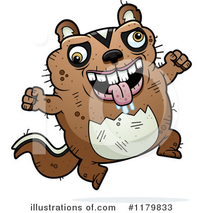 Royalty-Free (RF) Chipmunk Clipart Illustration by Cory Thoman - Stock Sample #1179833