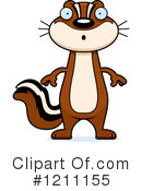 Chipmunk Clipart #1211155 by Cory Thoman