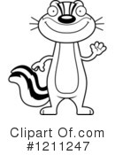 Chipmunk Clipart #1211247 by Cory Thoman