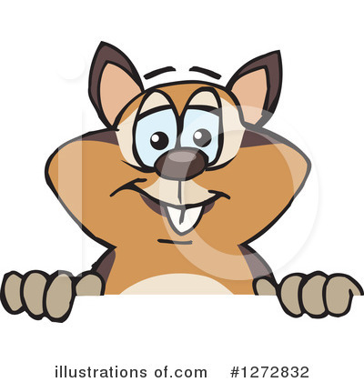 Royalty-Free (RF) Chipmunk Clipart Illustration by Dennis Holmes Designs - Stock Sample #1272832