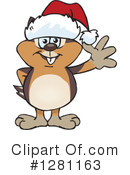 Chipmunk Clipart #1281163 by Dennis Holmes Designs