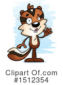 Chipmunk Clipart #1512354 by Cory Thoman
