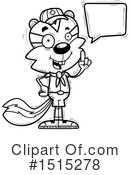 Chipmunk Clipart #1515278 by Cory Thoman