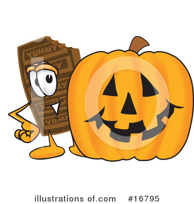 Royalty-Free (RF) Chocolate Character Clipart Illustration by Mascot Junction - Stock Sample #16795