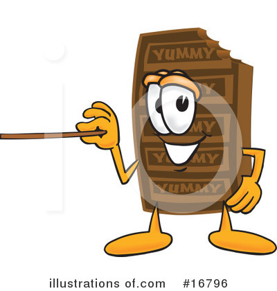 Royalty-Free (RF) Chocolate Character Clipart Illustration by Mascot Junction - Stock Sample #16796