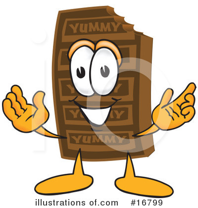 Chocolate Bar Clipart #16799 by Mascot Junction