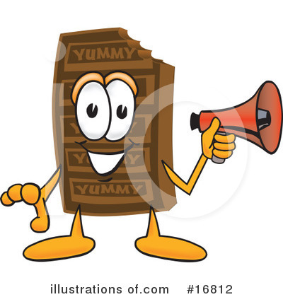 Chocolate Bar Clipart #16812 by Mascot Junction