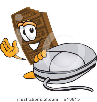 Chocolate Bar Clipart #16815 by Mascot Junction