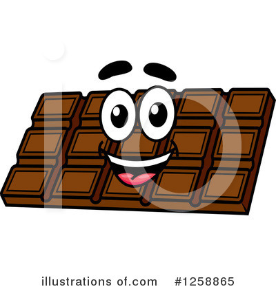 Chocolate Bar Clipart #1258865 by Vector Tradition SM