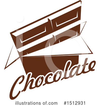 Royalty-Free (RF) Chocolate Clipart Illustration by Vector Tradition SM - Stock Sample #1512931