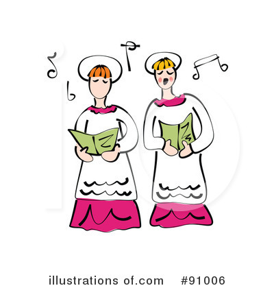 Royalty-Free (RF) Choir Clipart Illustration by Prawny - Stock Sample #91006