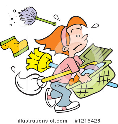 Cleaning Clipart #1215428 by Johnny Sajem