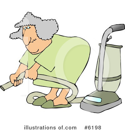 Royalty-Free (RF) Chores Clipart Illustration by djart - Stock Sample #6198