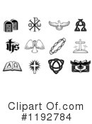 Christian Icons Clipart #1192784 by AtStockIllustration