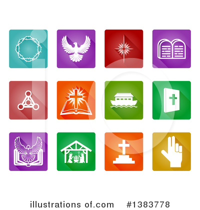 Christian Icons Clipart #1383778 by AtStockIllustration