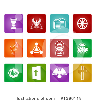 Christian Icons Clipart #1390119 by AtStockIllustration