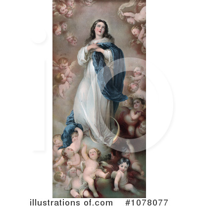 Virgin Mary Clipart #1078077 by JVPD