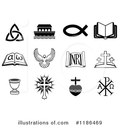 Christian Icons Clipart #1186469 by AtStockIllustration