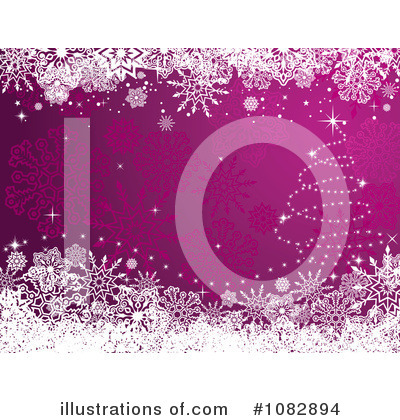 Royalty-Free (RF) Christmas Background Clipart Illustration by Vector Tradition SM - Stock Sample #1082894