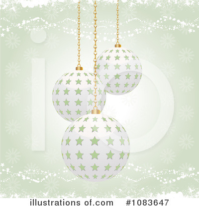Christmas Bulbs Clipart #1083647 by elaineitalia