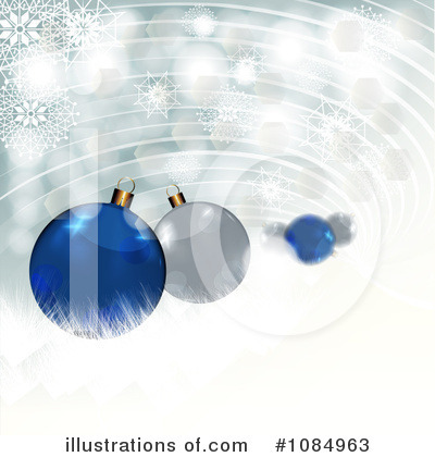 Royalty-Free (RF) Christmas Background Clipart Illustration by MilsiArt - Stock Sample #1084963