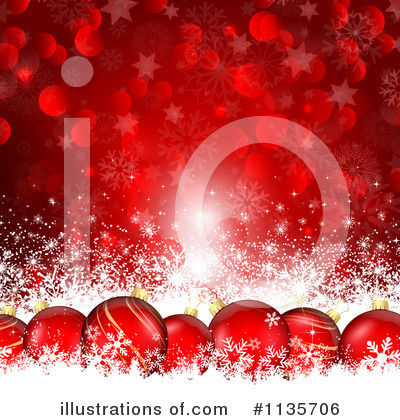 Royalty-Free (RF) Christmas Background Clipart Illustration by KJ Pargeter - Stock Sample #1135706