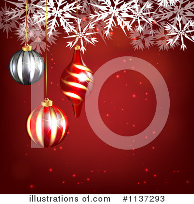 Royalty-Free (RF) Christmas Background Clipart Illustration by vectorace - Stock Sample #1137293