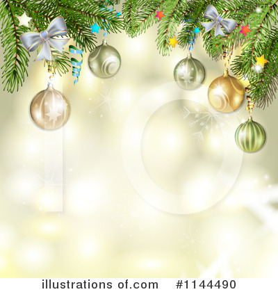 Christmas Tree Clipart #1144490 by merlinul