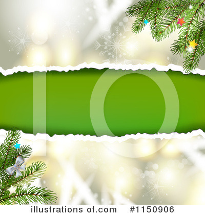 Royalty-Free (RF) Christmas Background Clipart Illustration by merlinul - Stock Sample #1150906
