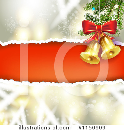 Christmas Bells Clipart #1150909 by merlinul