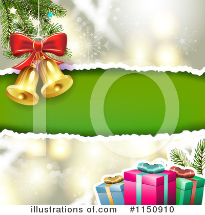 Royalty-Free (RF) Christmas Background Clipart Illustration by merlinul - Stock Sample #1150910