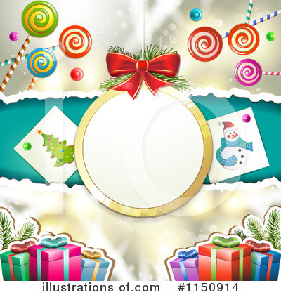 Royalty-Free (RF) Christmas Background Clipart Illustration by merlinul - Stock Sample #1150914