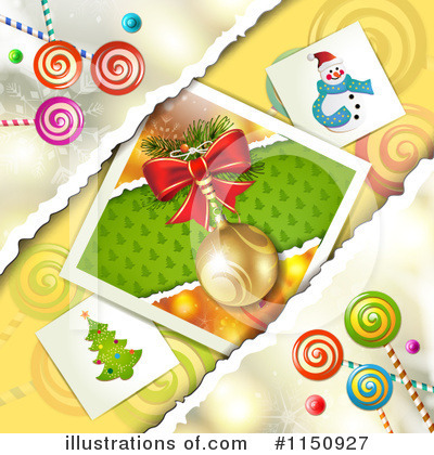 Royalty-Free (RF) Christmas Background Clipart Illustration by merlinul - Stock Sample #1150927