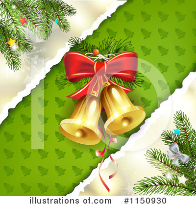 Royalty-Free (RF) Christmas Background Clipart Illustration by merlinul - Stock Sample #1150930