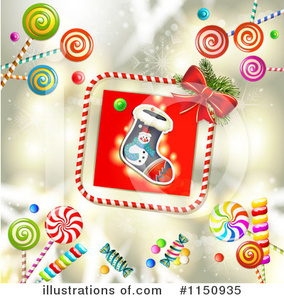 Christmas Stocking Clipart #1150935 by merlinul