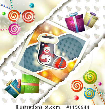 Christmas Stocking Clipart #1150944 by merlinul