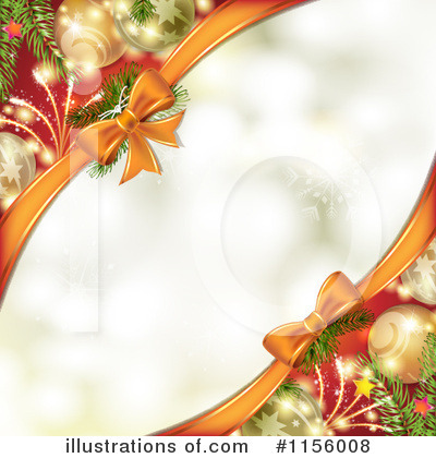 Royalty-Free (RF) Christmas Background Clipart Illustration by merlinul - Stock Sample #1156008