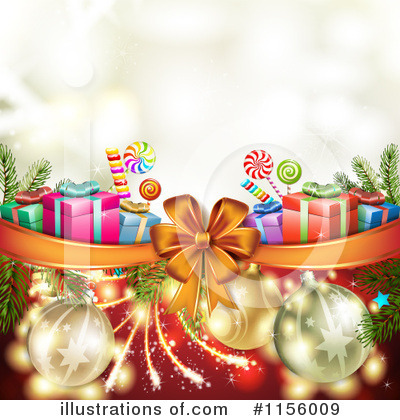 Royalty-Free (RF) Christmas Background Clipart Illustration by merlinul - Stock Sample #1156009